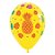 Balão Látex Impressão 360 Fashion Tropical Amarelo 12" / 30cm - 12 Un - Imagem 1