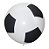 Balão Látex Impressão 360 Fashion Bola de Futebol 36" / 91cm - 2 Un - Imagem 1