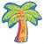 Balão Metalizado Palmeira Tropical 37'' / 93cm - Imagem 1