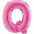 Balão Metalizado Letra Q Pink 40'' / 101cm - Imagem 1