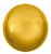 Balão Bolha Metal Ouro 24'' / 60cm - Imagem 1
