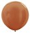 Balão Látex Metal Cobre 12" / 30cm - 50 Un - Imagem 1