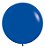 Balão Gigante Látex Fashion Azul Royal 24" / 60cm - 3 Un - Imagem 1