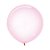 Balão Gigante Látex Cristal Pastel Rosa 24" / 60cm - 3 Un - Imagem 1
