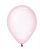 Balão Látex Cristal Pastel Rosa 12" / 30cm - 50 Un - Imagem 1