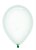 Balão Látex Cristal Pastel Verde 5" / 13cm - 50 Un - Imagem 1