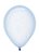 Balão Látex Cristal Pastel Azul 5" / 13cm - 50 Un - Imagem 2