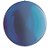 Balão Metalizado Redondo Esfera Azul 15'' / 38cm - Imagem 1