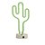 Silhueta de Led Cacto Verde 14x10x30 - Imagem 1