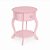 Mini Comoda Redonda Rosa 52x69 - Imagem 1