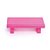 Mini Bandeja Retângular Pink Neon 16x10x4 - Imagem 1