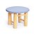 Banco Redondo Cinza Médio 15x15x12 - Imagem 1