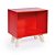Nicho Retro Vermelho Médio 24,5x15x25 - Imagem 1