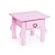 Criado Colonial Baixo com 1 Gaveta Rosa 16x14x13,5 - Imagem 1