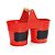 Cachepot Duplo Vermelho - 1 Unidade - Imagem 1