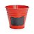 Cachepot Vermelho - 1 Unidade - Imagem 1