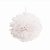 Pompom Branco 30 cm - 2 Peças - Imagem 1