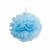 Pompom Azul 30 cm - 2 Peças - Imagem 1