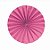 Leque Redondo Decorativo Pink 35 cm - 2 Peças - Imagem 1