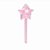Varinha Magica Estrela Rosa - 12 Un - Imagem 1
