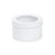 Latinha de Metal Redonda com Visor Branco 7,5x4,5 - Imagem 1