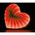 Luminoso Infinito Coração Vermelho 15x2,5x15,5 - Imagem 3
