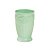 Cachepot Floral Verde 8x8x11,8 - 1 Unidade - Imagem 1