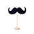 Lousa com Apoio Bigode Natural - Imagem 1