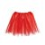 Saia de Tule Vermelho com Glitter Adulto - Imagem 1