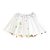Saia de Tule Branco com Bolinhas Infantil - Imagem 1