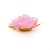 Forminhas para Doces Flores com Folhas Rosa Claro - 40 Un - Imagem 1