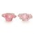 Forminhas para Doces Gloss Poá Listra Rosa - 40 Un - Imagem 1