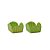 Forminhas para Doces Poá Listras Verde - 50 Un - Imagem 1