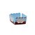 Forminhas para Doces Sweet Renda Azul Marrom - 50 Un - Imagem 1