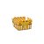 Forminhas para Doces Lacinho Amarelo - 50 Un - Imagem 1