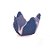 Forminhas para Doces Organza Azul Cobalto - 40 Un - Imagem 1