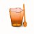 Copinho para Doces Flor Laranja 30 ml - 8 Un - Imagem 1