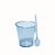 Copinho para Doces Redondo Azul Claro 30 ml - 8 Un - Imagem 1