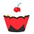 Forma para Cupcake Grande Coração - 12 Un - Imagem 1