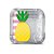 Festa Quitandinha - Marmitinha Quitandinha 5,5x5,5x3 - 12 Un - Imagem 1