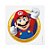 Festa Super Mário - Cartela Transfer para Tecido Super Mario 13x13 - Imagem 1