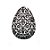 Folha Chumbo Adamascado Preto e Branco 8X7,8 - 300 Un - Imagem 1