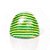 Folha Chumbo Listras Brasil 8x7,8cm Verde e Amarelo - 300 Un - Imagem 1