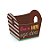 Cromus - Cestinha M 7X7X8 - Pacote com 10 Un - Imagem 1