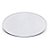 Bandeja Decorativa Redonda Branco 28,5X18X1,5 - Imagem 1