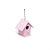 Casinha Rosa 9X12,5X13 - 1 Unidade - Imagem 1