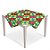 Toalha de Mesa Convidados Arraía - 79x79 - 5 Un - Imagem 1