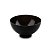 Mini Cumbuca 60Ml Preta - 12 Un - Imagem 1