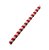Canudo Papel Milk Shake Vermelho 12 Unid P/ Pct - 12 Unidades - Imagem 3
