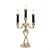 Candelabro Castiçal Caveira Halloween Com Luz Sortido 35cm - 1 Un - Imagem 3